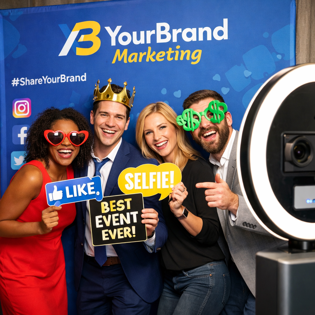 Photo Booth Marketing: Turning Event Guests into Social Media Promoters